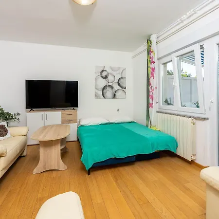 Hundefreundliches Nur 150 Meter Zum Mit Meerblick, Bbq, Wifi Lägenhet Dramalj