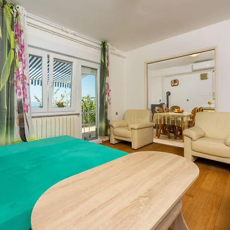 Hundefreundliches Nur 150 Meter Zum Mit Meerblick, Bbq, Wifi Dramalj