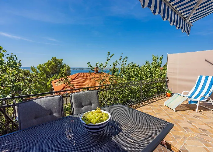 Hundefreundliches Nur 150 Meter Zum Mit Meerblick, Bbq, Wifi *